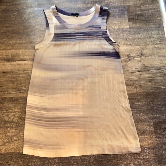 Theory shift Hammered silk medium easy mini dress - Picture 10 of 11